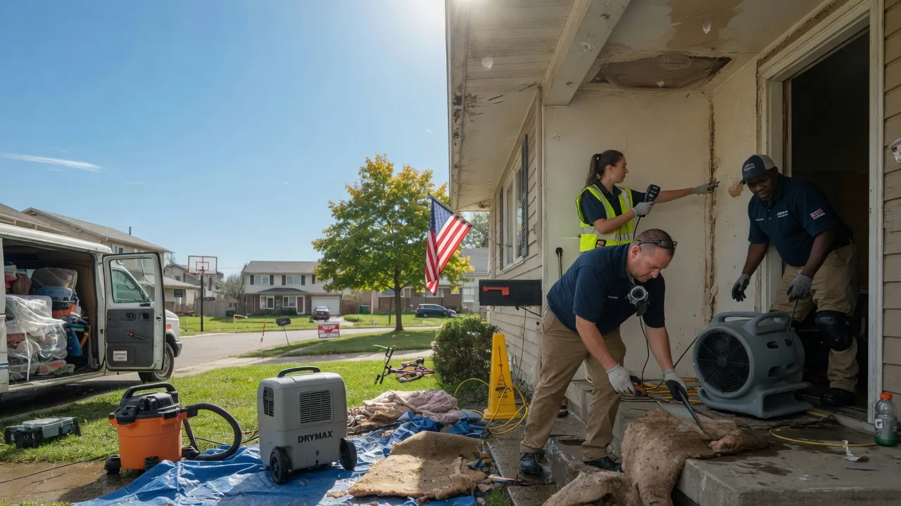 Water Damage Restoration in Newton, KS near me